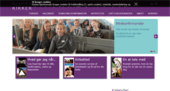 Desktop Screenshot of bryndumkirke.dk